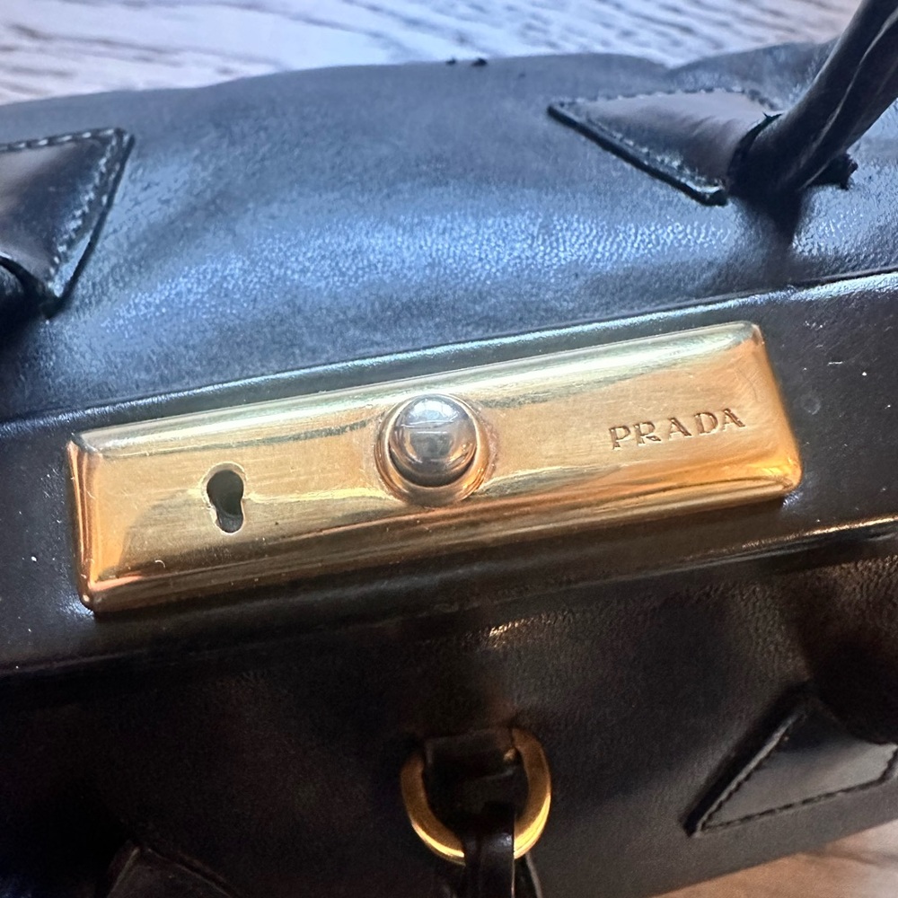 PRADA VTG Mini Madras Cerniera Doctor Bag - Picture 8 of 12